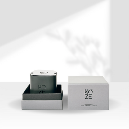 SANDALWOOD & VANILLA CANDLE