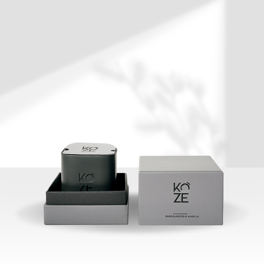 SANDALWOOD & VANILLA CANDLE